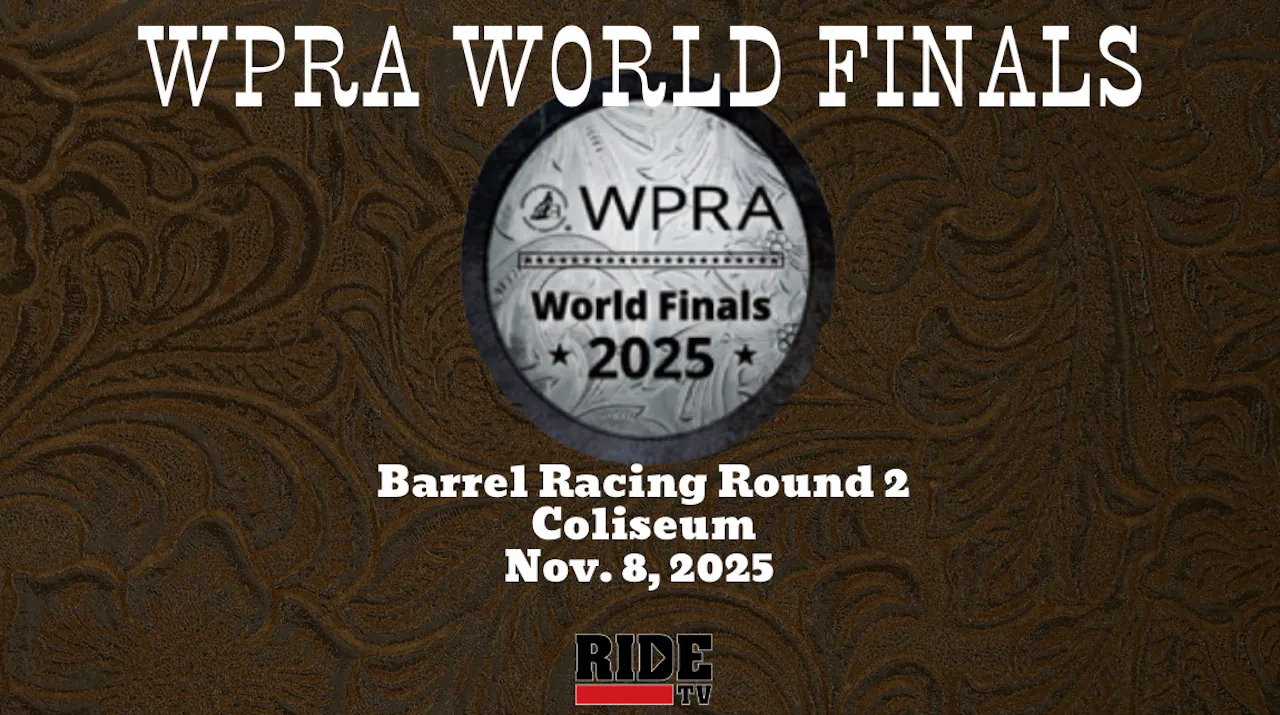 Barrel Racing Round 3 | WPRA World Finals | Coliseum | November 8, 2025 ...