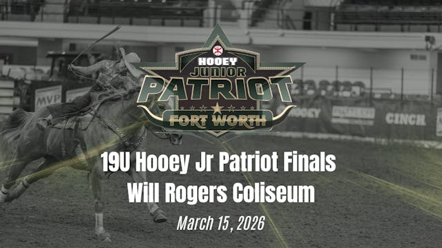 19U Hooey Jr Patriot Finals | Will Ro...