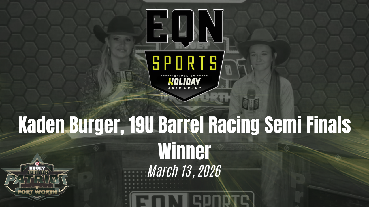 Kaden Burger, 19U BR SF Winner | EQN ...
