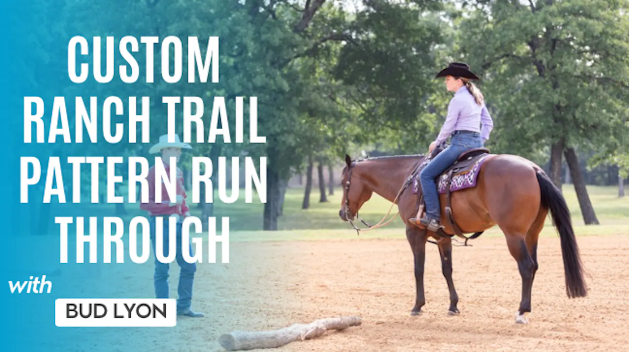 Custom Ranch Trail Pattern Run Through - Bud Lyon's Ranch Trail ...