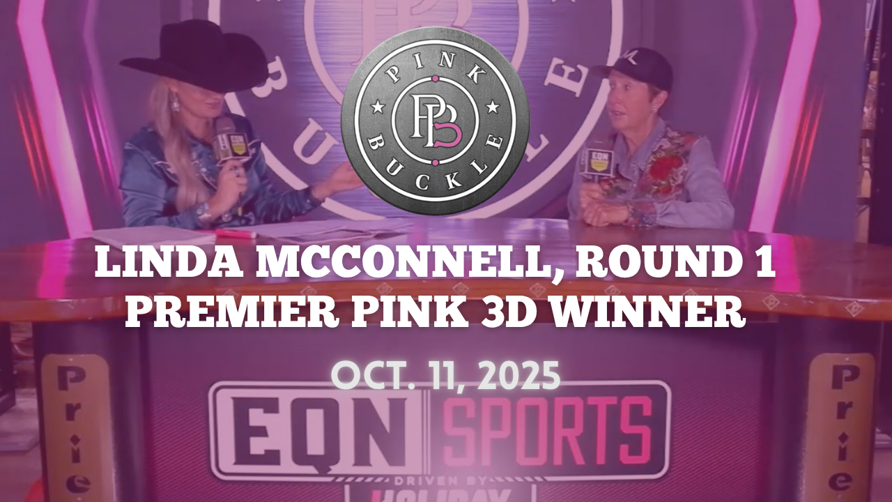 Linda McConnell, Rd. 1 Premier Pink 3D Winner | Pink Buckle | Oct. 11, 2025
