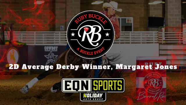 2D Average Derby Winner, Margaret Jon...