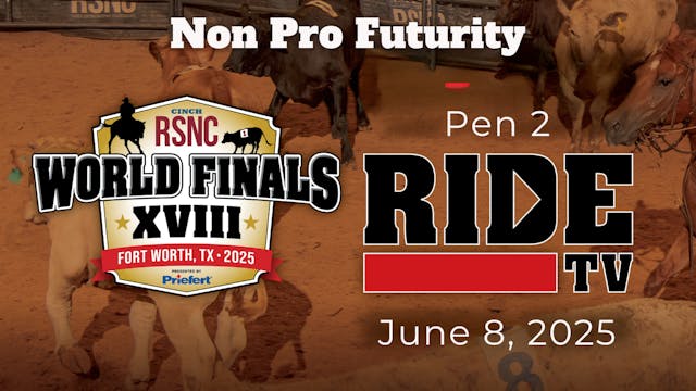 Non Pro Futurity | ⁠Cinch RSNC World ...