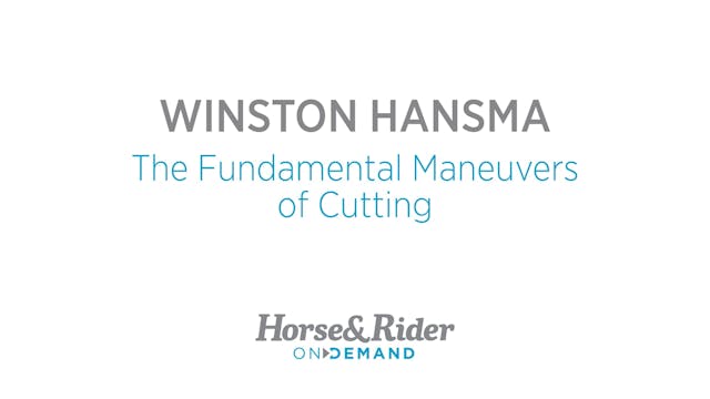 The Fundamental Maneuvers of Cutting