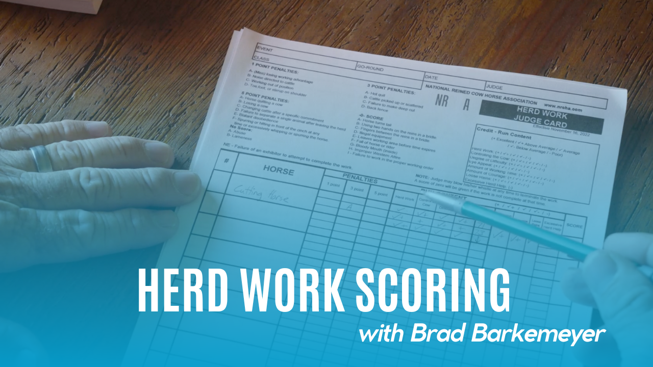 Herd Work Scoring