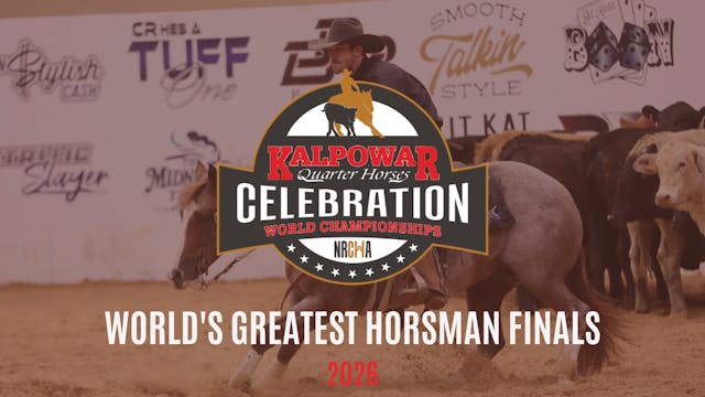 World's Greatest Horseman Finals | NR...