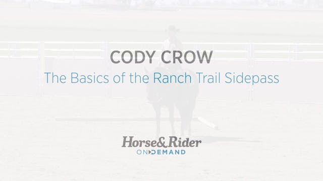 The Basics of the Ranch Trail Sidepass