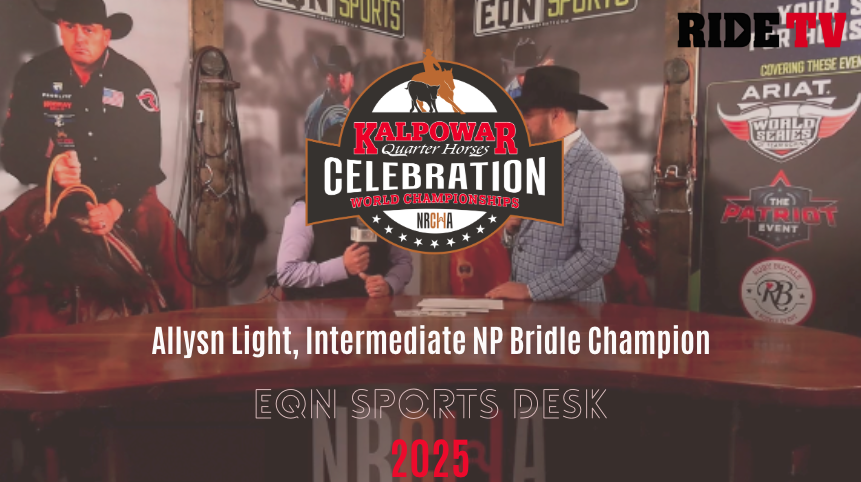 Allysn Light, Intermediate NP Bridle Champion | 2025 World's Greatest Horseman