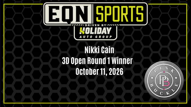 Nikki Cain, 3D Open Round 1 Winner | ...