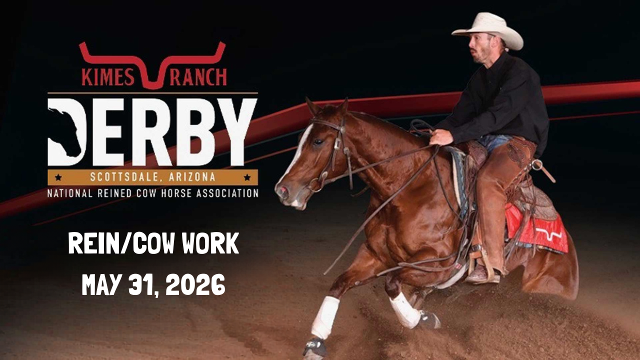 Rein/Cow Work | 2026 NRCHA Derby | Equidome | May 31, 2026
