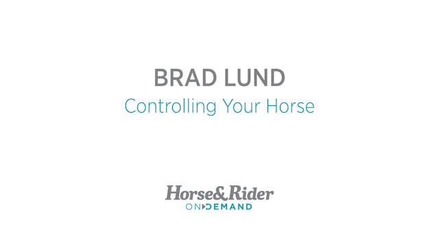 Controling Your Horse