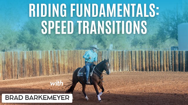Riding Fundamentals: Speed Transitions