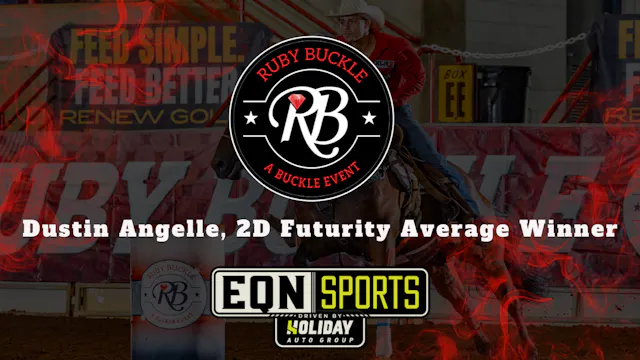 Dustin Angelle, 2D Futurity Average W...