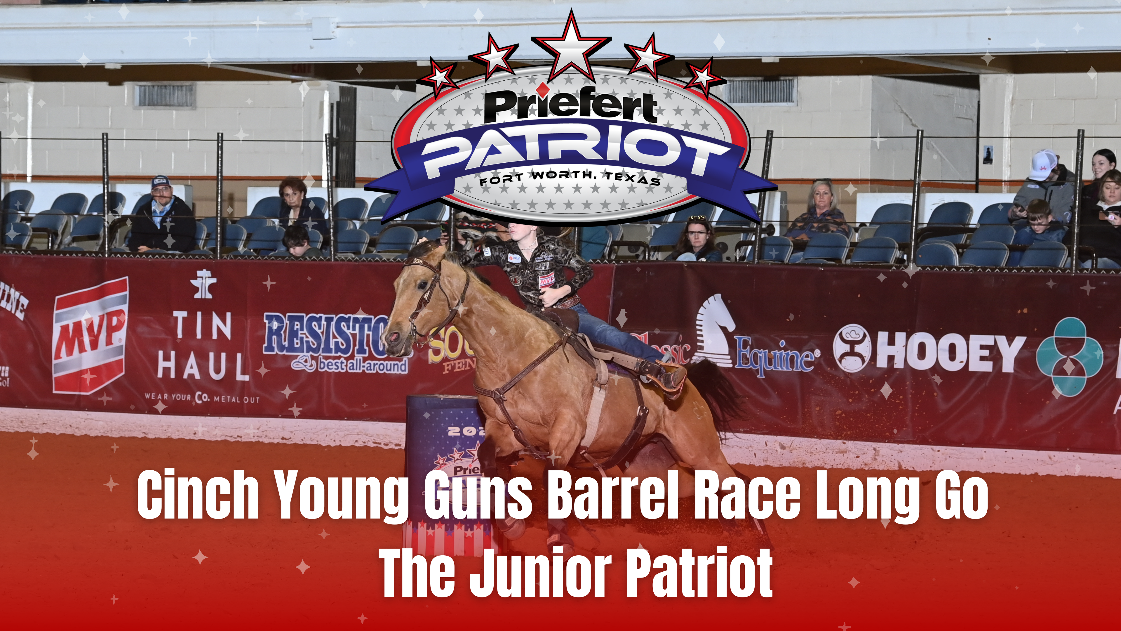 Cinch Young Guns Barrel Race Long Go | The Patriot | March 6, 2024