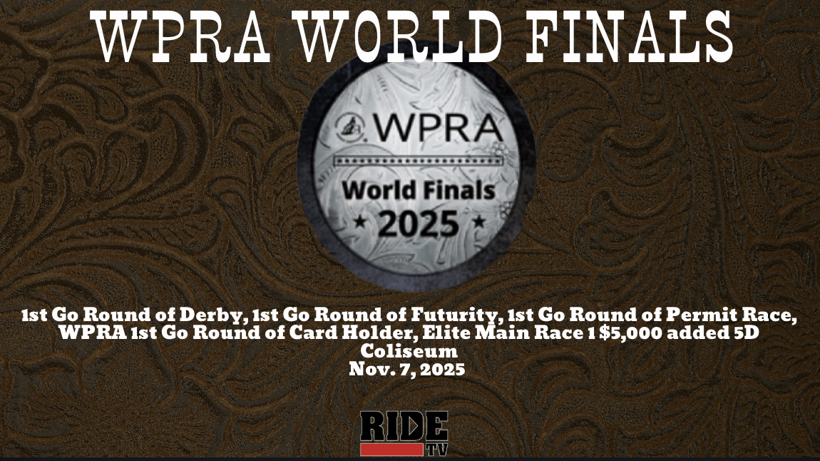 Barrel Racing Derby, Futurity, & More | WPRA Finals | November 7, 2025