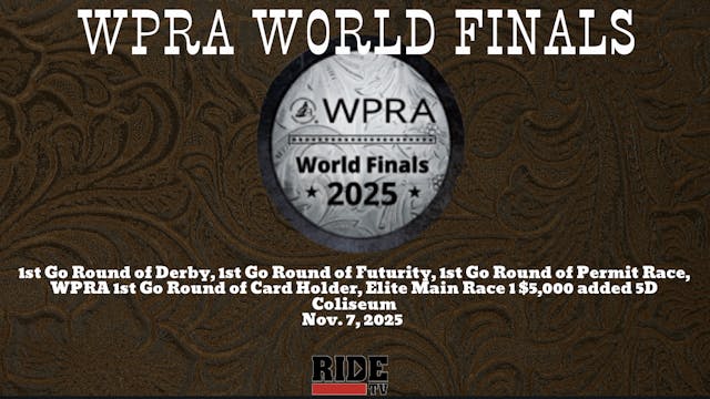 Barrel Racing Derby, Futurity, & More...