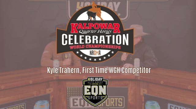 Kyle Trahern, First Time WGH Competit...