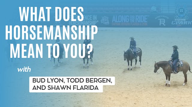 What Does Horsemanship Mean To You?