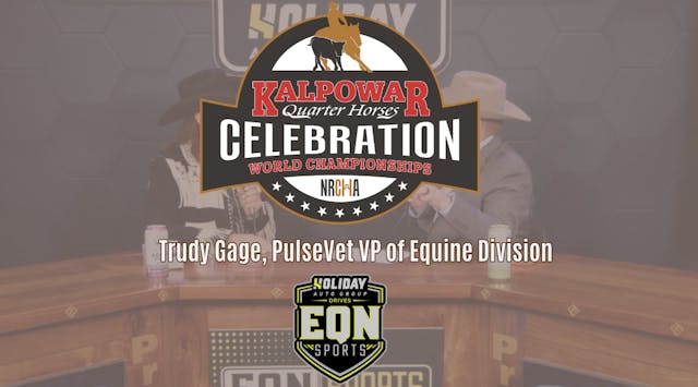 Trudy Gage, PulseVet VP of Equine Div...
