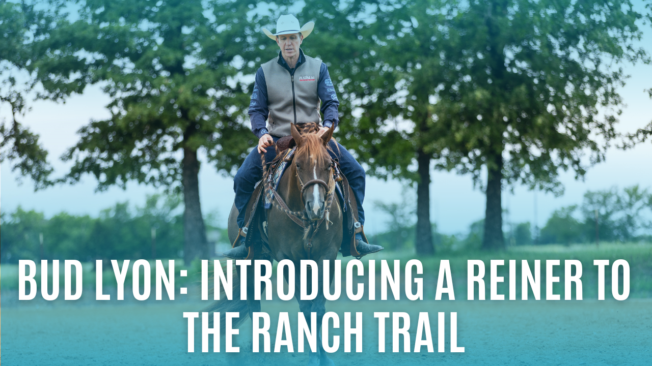 Bud Lyon: Introducing a Reiner to the Ranch Trail