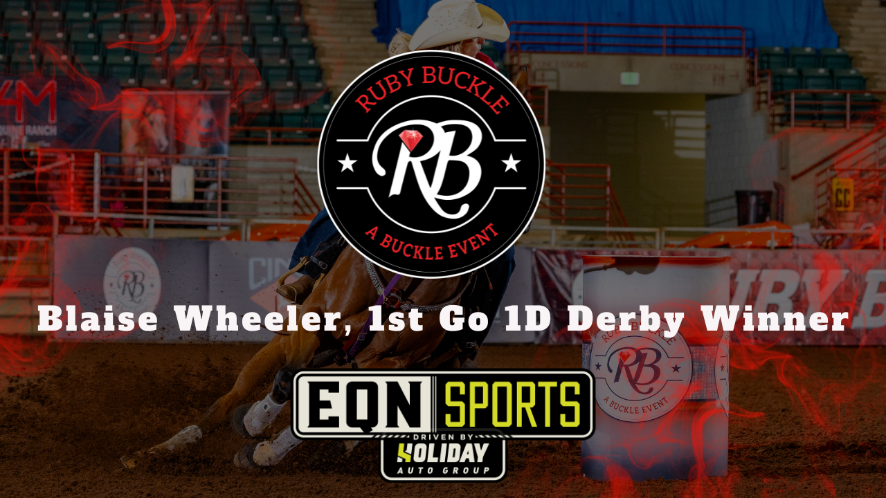 Blaise Wheeler, 1st Go 1D Derby Winne...