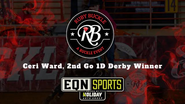 Ceri Ward, 2nd Go 1D Derby Winner | E...