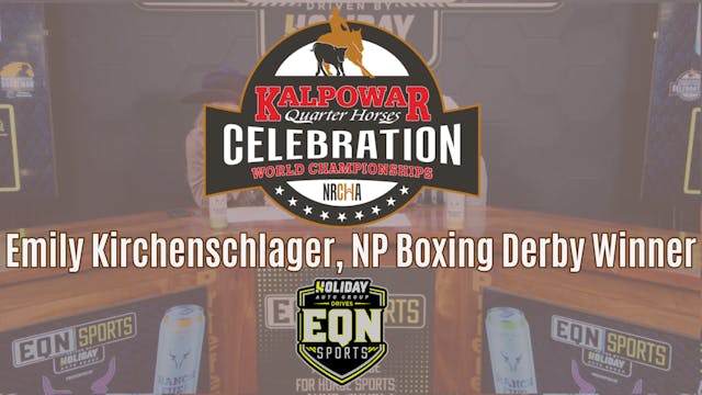 Emily Kirchenschlager, NP Boxing Derb...
