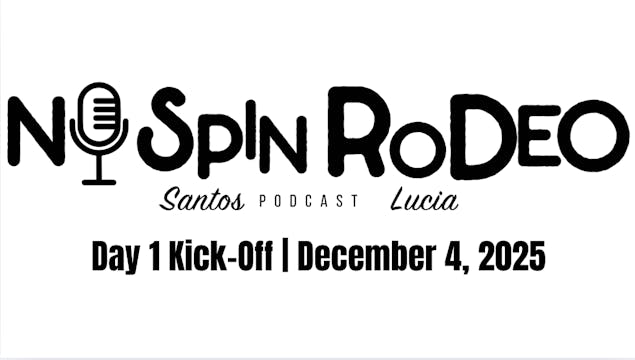 Day 1 Kick-Off | No Spin Rodeo LIVE |...