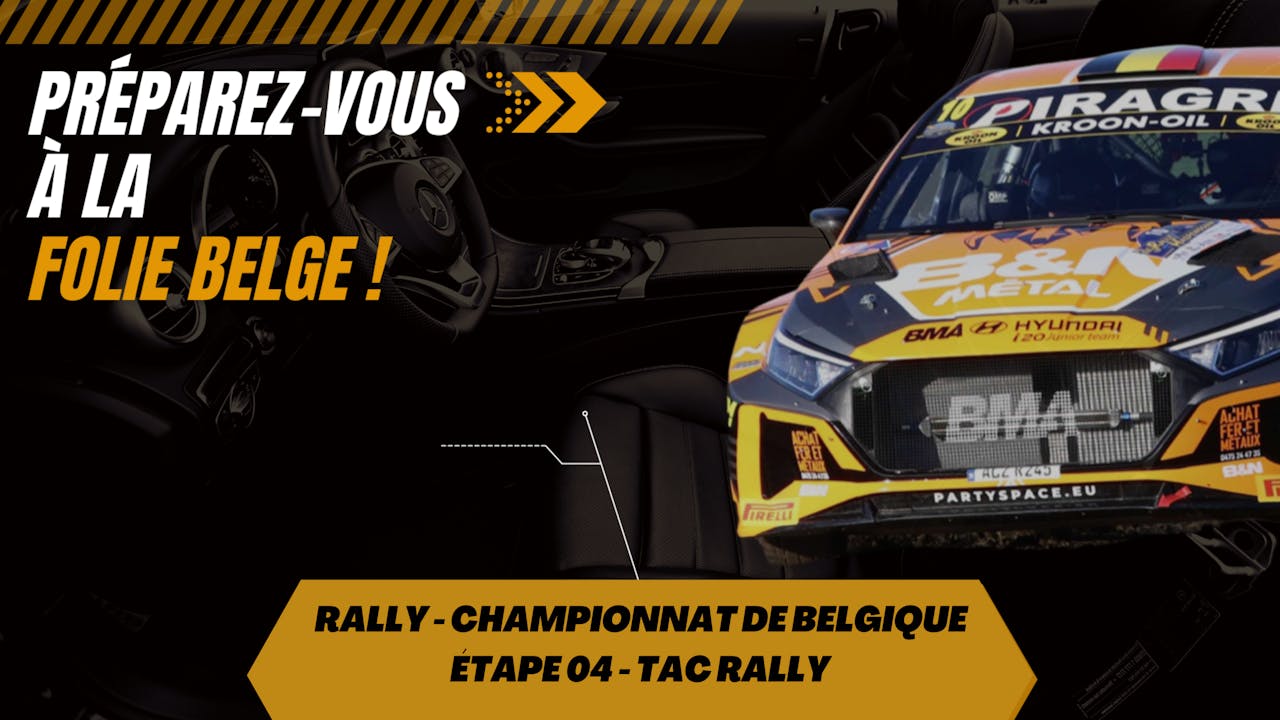 Championnat Belge de Rallye - étape 4