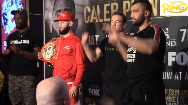Caleb Plant Embracing The Moment Duri...