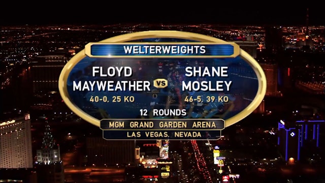 Floyd Mayweather vs. Shane Mosley