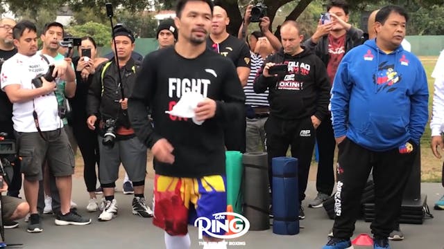 MANNY PACQUIAO SPEED TOO FAST! PAC 3 ...