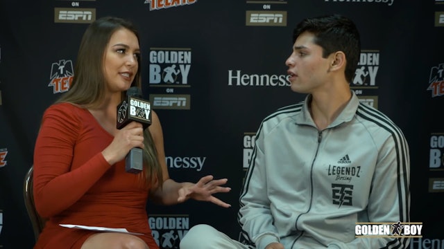 Golden Boy On ESPN Ryan Garcia I Passionate About Boxing Not Cocky