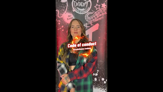 Code Of Conduct