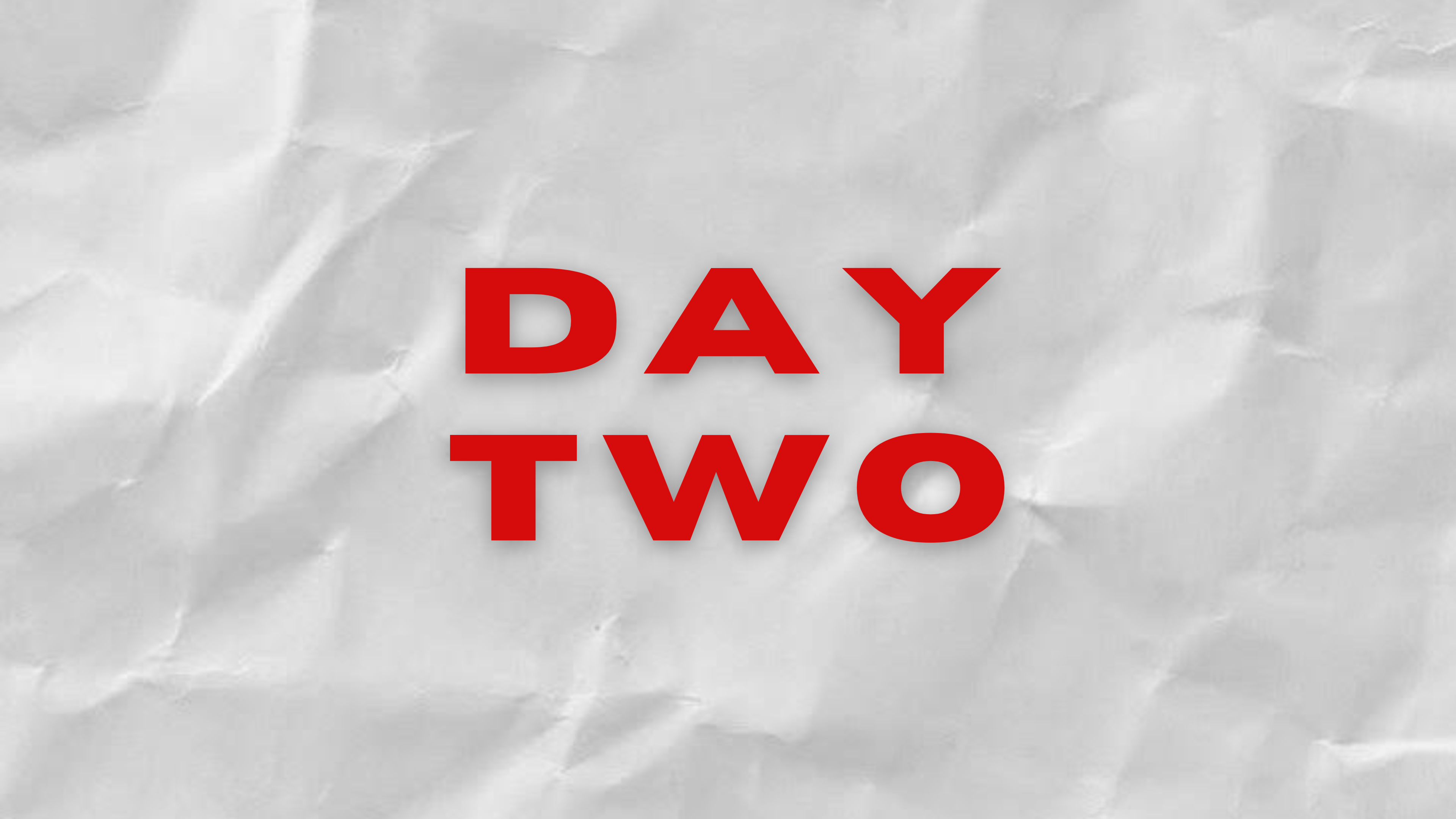 DAY TWO