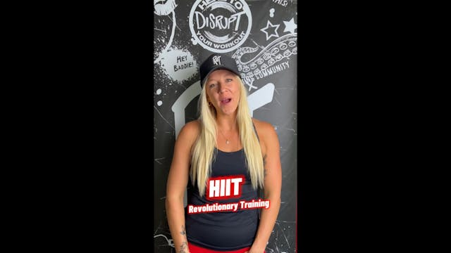 HIIT CONTINUED