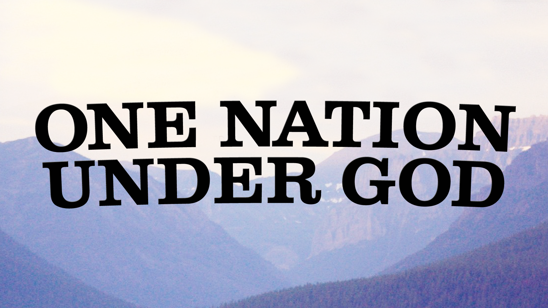 One Nation Under God
