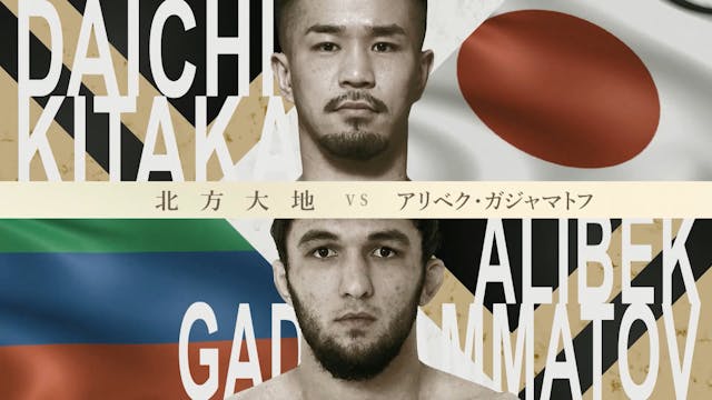 Daichi Kitakata vs Alibek Gadzhammato...