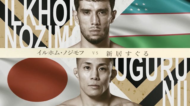 Ilkhom Nozimov vs. Suguru Nii RIZIN L...