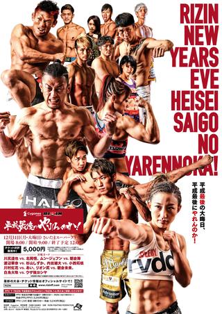RIZIN HEISEI SAIGO NO YARENNNOKA