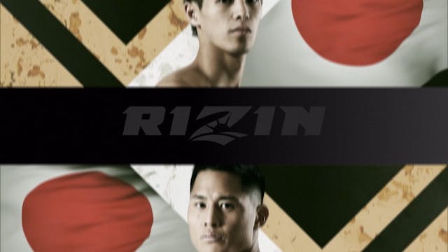 Taiju Shiratori vs Taiga RIZIN 20