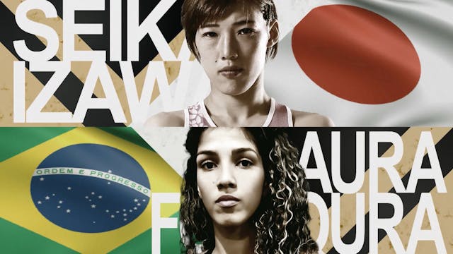 Seika Izawa vs Laura Fontoura RIZIN.3...