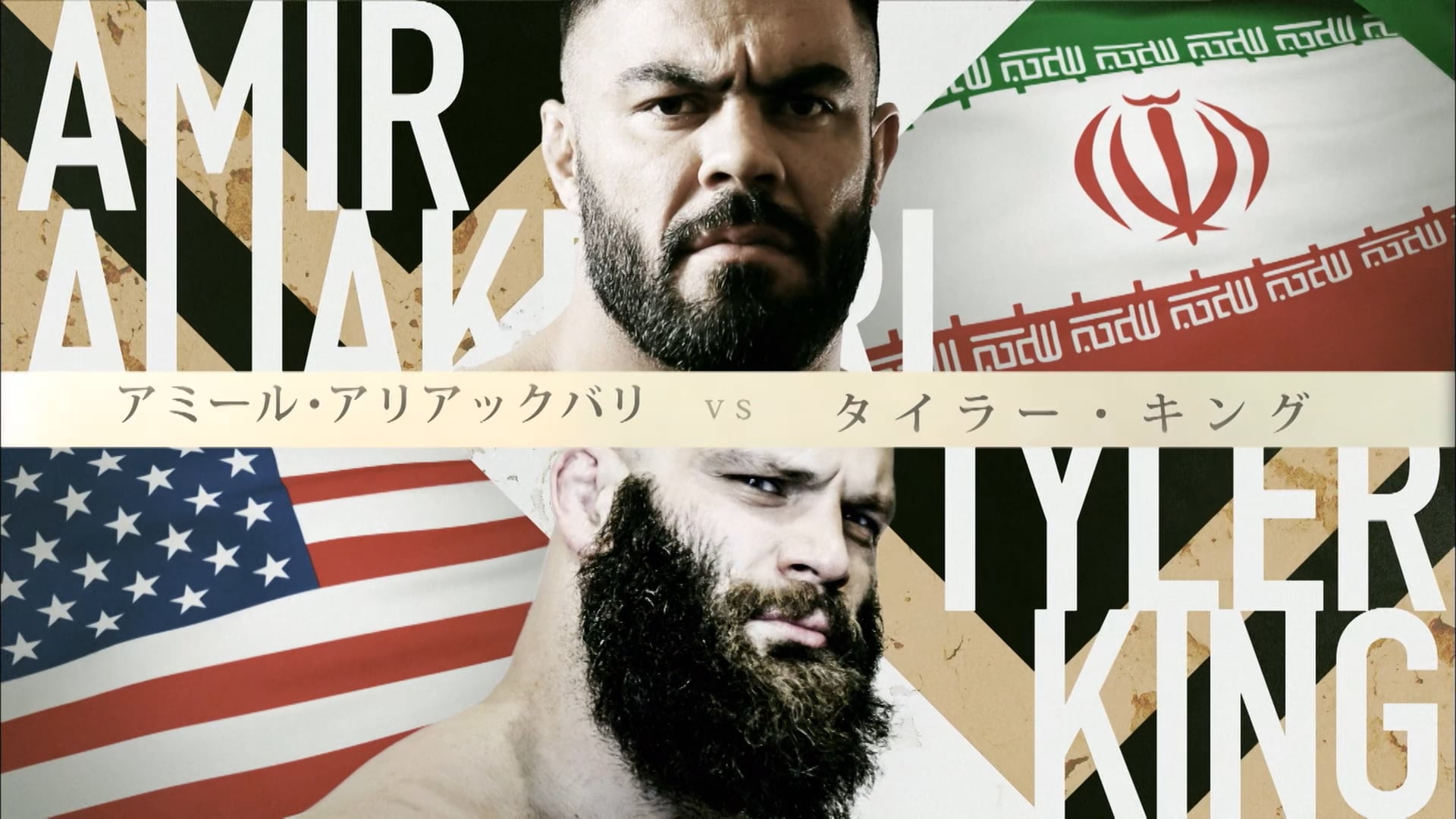 Amir Aliakbari VS Tyler King