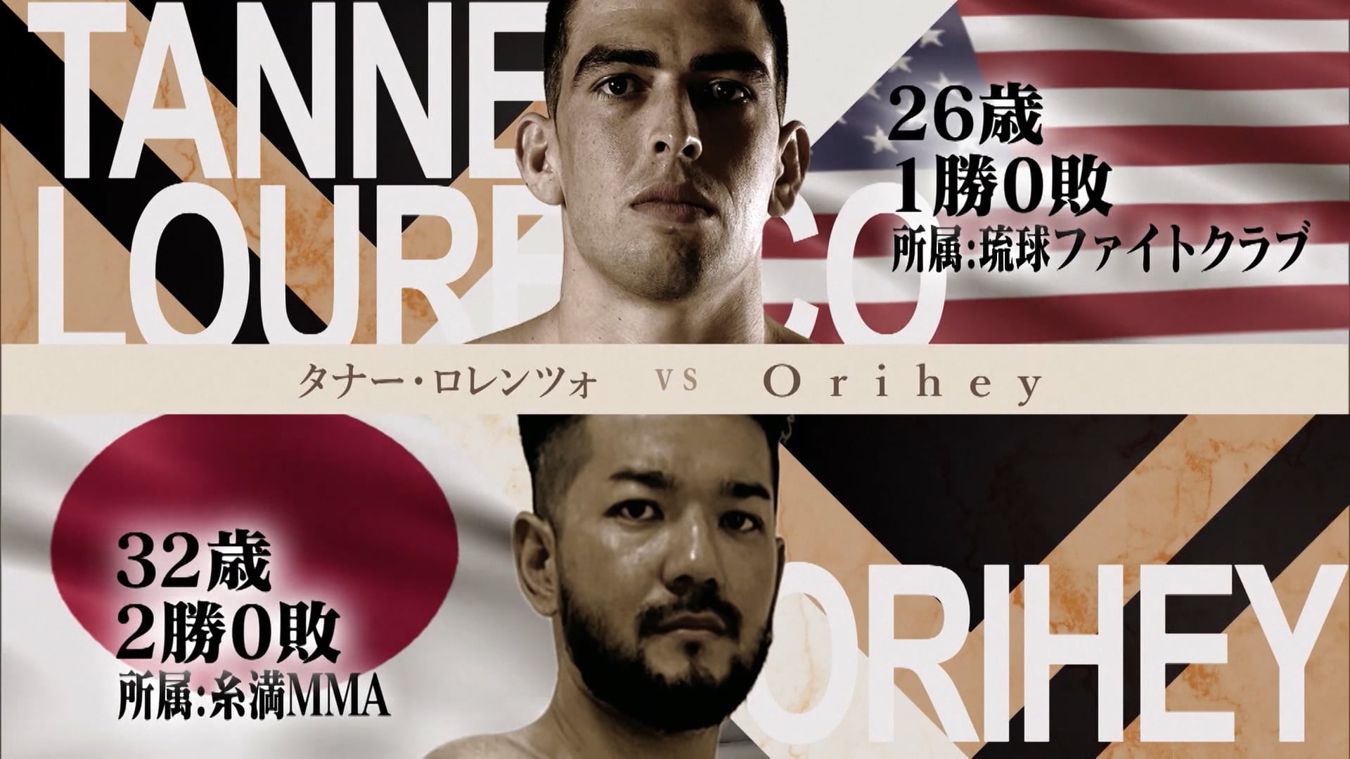 Tanner Lorenz vs Orihey RIZIN.36