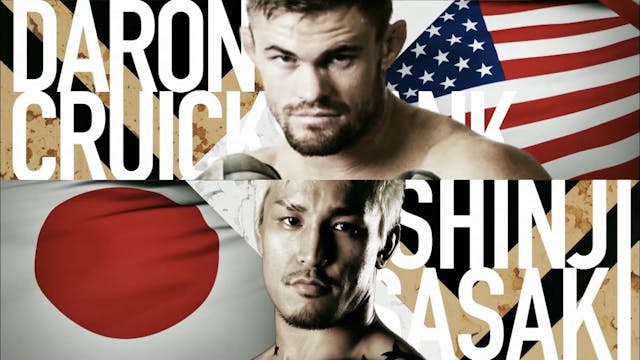 Daron Cruickshank vs Shinji Sasaki RI...
