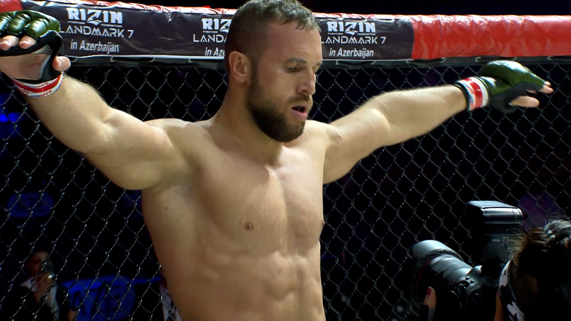 Hasan Mezhiev vs Konstantin Merkulov RIZIN LANDMARK 7 in AZERBAIJAN