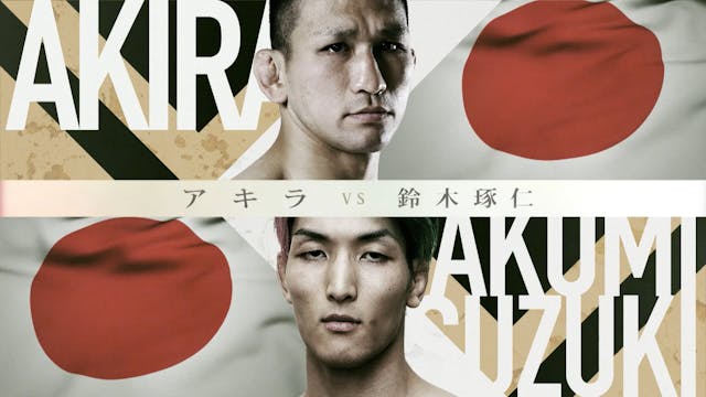 Akira vs Takumi Suzuki RIZIN TRIGGER 2nd