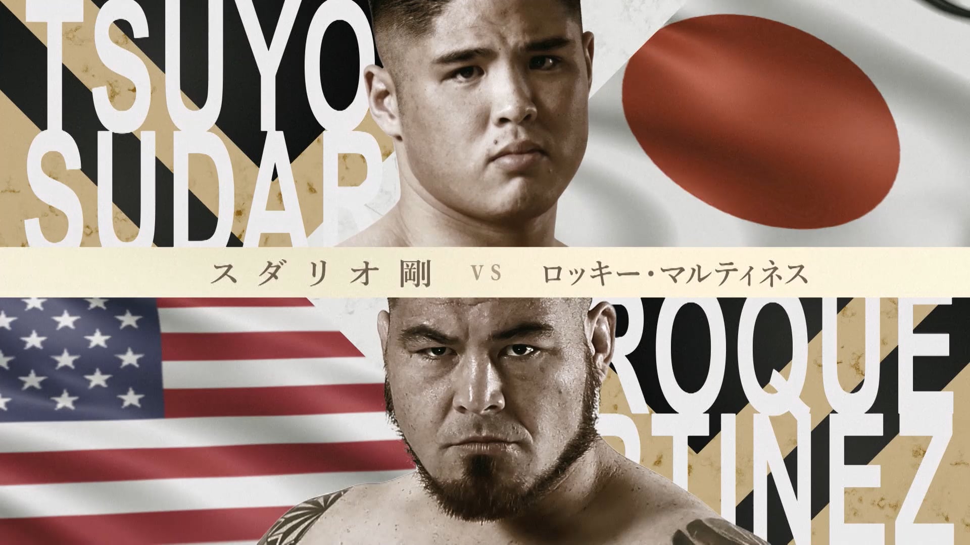 Tsuyoshi Sudario vs Roque Martinez RIZIN LANDMARK 5 in Yoyogi