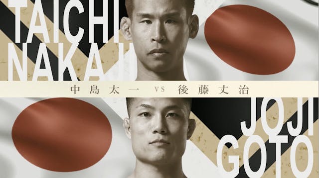 Taichi Nakajima vs Joji Goto RIZIN La...