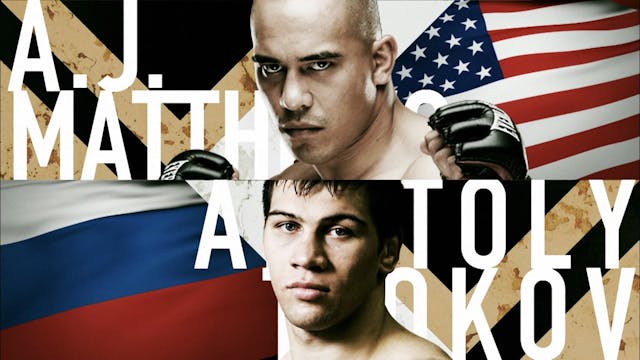 A.J. Matthews vs Anatoly Tokov RIZINS...